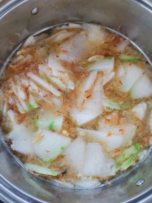 海米冬瓜汤的做法 步骤6