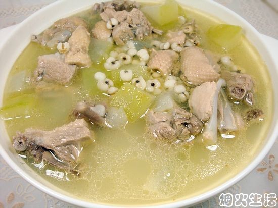 冬瓜薏米老鸭汤的做法、烹饪技巧