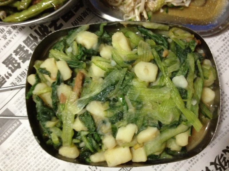 土豆小白菜的做法、烹饪技巧
