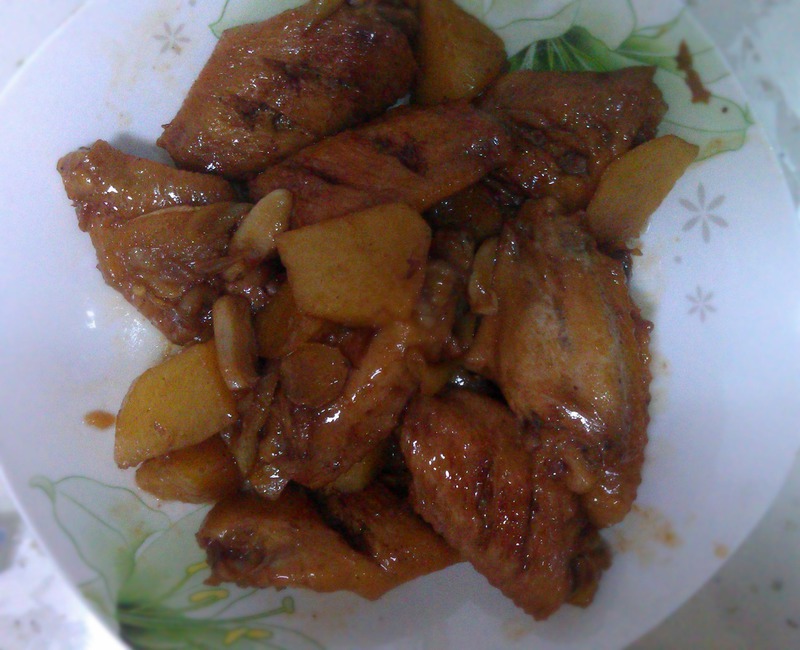 红烧鸡翅炖土豆的做法、烹饪技巧