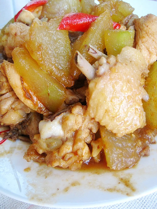 鸡块炖冬瓜的做法、烹饪技巧